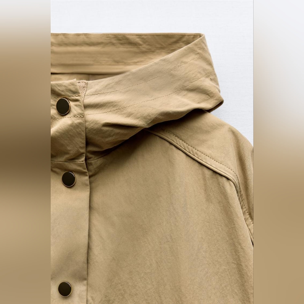 Zara Hooded Technical Jacket - Picture 5 of 7